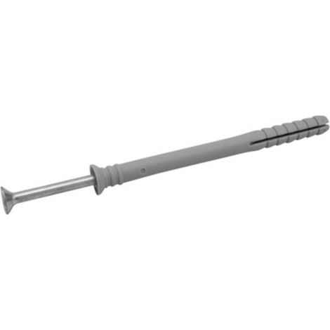 Taco Golpe Premontado Con Tornillo PZ2 - 5x25mm Poliamida 6.6  - Pack 100 Uds