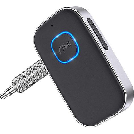 Un récepteur Bluetooth 5.0 compatible avec les enceintes filaires vous permet de profiter d'un son haute fidélité sans fil. Connexion sans fil facile. (1/5)