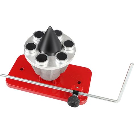 Equilibrador magnético de pared para cuchillas de cortacésped profesionales, reemplaza la pieza 42-047 – Rojo (1/5)