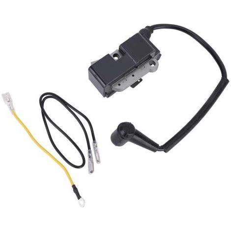 QORVA-Accessoire bobine d'allumage tronçonneuse Husqvarna 340 345 350 357 359 362 365 371 372 372XP 385 390 – Métal et plastique anti-usure – Performances stables