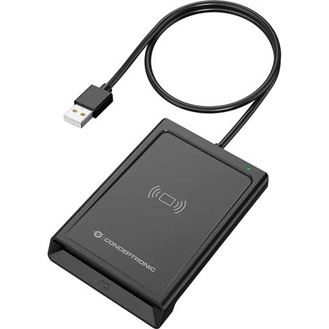 Lecteur de carte Conceptronic bian11b USB 2.0 compact (1/3)