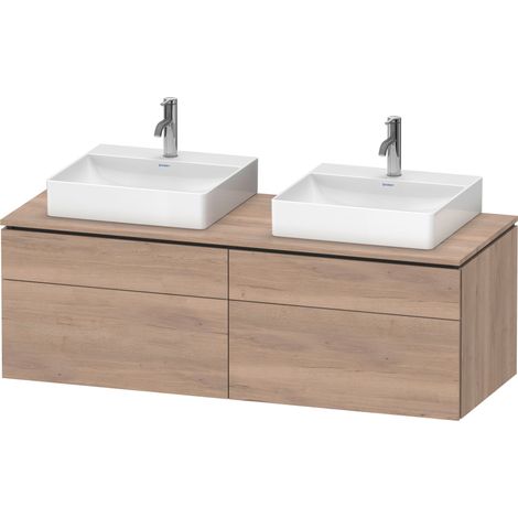 Lavabo consola Duravit L-Cube, suspendido, incluye placa consola,