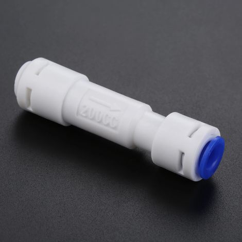 (200 cc) 1 régulateur de débit pour système d'osmose inverse (eau usée) - Raccord rapide pour tuyau de 6,35 mm (1/4") de diamètre extérieur - Plastique (1/5)