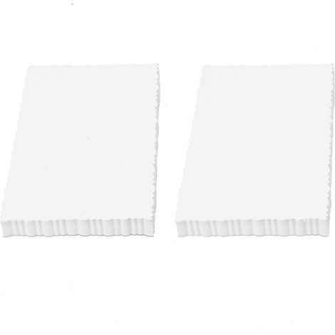 100 Cartes Vierges Blanches 15x10cm, Papier Cartonné Dentelle, pour DIY Cartes de Vœux, Rapports Scolaires, Albums Photos (1/5)