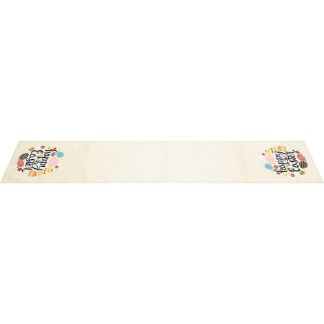 Chemin de table sur le thème de Pâques, nappe de table pour les fêtes de printemps, décoration de table pour la cuisine et la salle à manger (1/5)