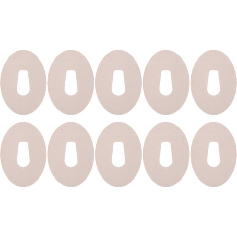 10 Pièces Patchs Imperméables pour Capteur CGM, Couvres-Capteur de Glycémie Continus, Confortables et Transpirants, Couleur Peau (1/5)