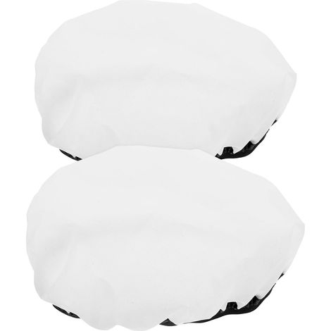 2 Pièces Flash Diffuseur, Abat-Jour Rond en Tissu, Blanc, pour Lampes 7 Pouces, Effet Adoucissant, Facile à Ranger, pour Photographie et Éclairage D'appoint (1/5)