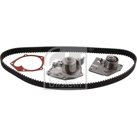 Pompe à eau + kit de courroie crantée FEBI BILSTEIN 32734 RENAULT 77 01 477 050 (1/2)