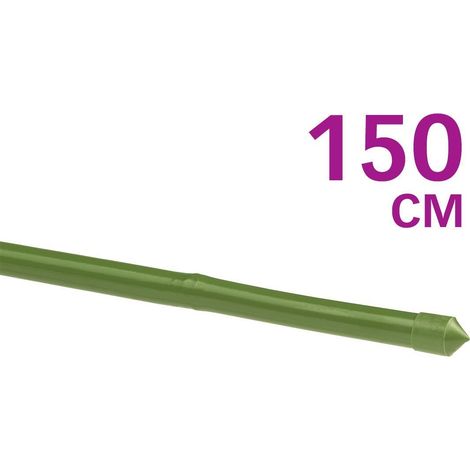 STOCKER - 4545 - Reggipiante bambù plastificato 150 cm - diametro 14-16 mm (1/2)