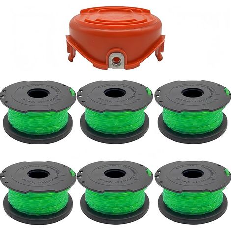 Bobine de fil A6482 compatible avec débroussailleuse BL-A-CK DE-CK-ER GL7033, GL8033, GL9035 (1/5)
