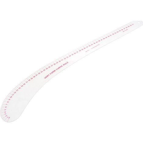 Règle de couture en plastique en forme de L, outil professionnel de mesure pour tailleur (12-260). (1/5)