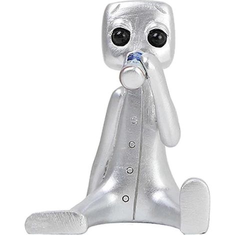 Dekorative Mini-Roboterfigur zum Verstauen im Weihnachtsstrumpf, für den Schreibtisch, das Regal oder ein Möbelstück (Edition 2025) (1/5)