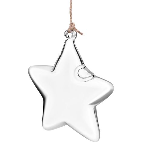 Petit vase suspendu en verre transparent (1/5)