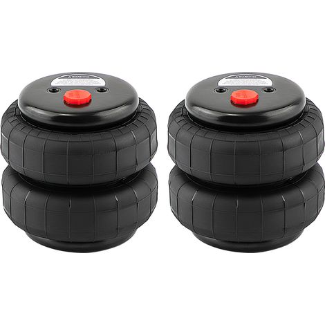 BFO – Lot de 2 sacs de suspension pneumatique 2500 lb – Port 1/2 NPT – Améliore le confort de conduite et la stabilité – Compatible GMC, Ford, Chevrolet, Dodge - 2500lb