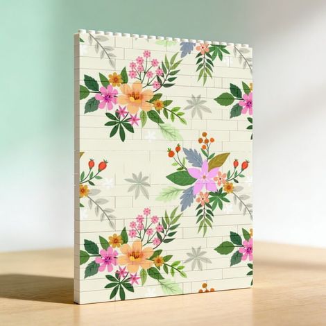 Cadre photo d’anniversaire DIY en blocs de construction, cadeau d’anniversaire (1/5)