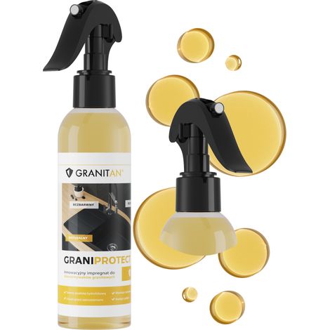 Produit d'entretien pour éviers en granit GraniProtect - Protection et Brillance écoresponsables (1/5)