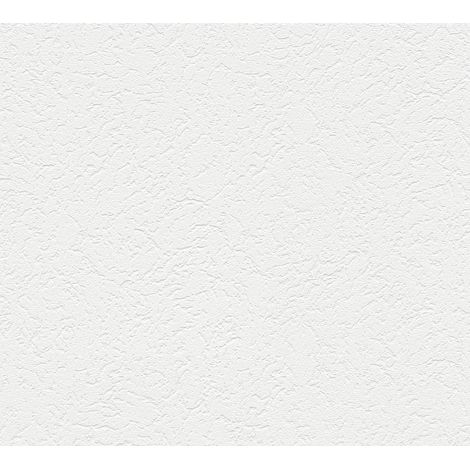 Papiertapete Weiß Uni Tapete Einfarbig Ansatzfrei  Simply White 4 (1/2)
