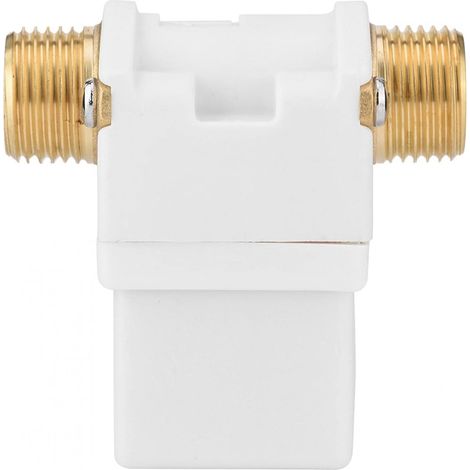 Électrovanne électrique, interrupteur d'électrovanne électrique avec laiton, électrovanne électrique N/C avec filetage externe, DC 12V G1/2" (1/5)