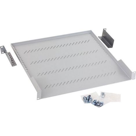 Triton RAC-UP-350-A1 Ripiano Rack 19 ,1U, max  40Kg, 350mm, grigio