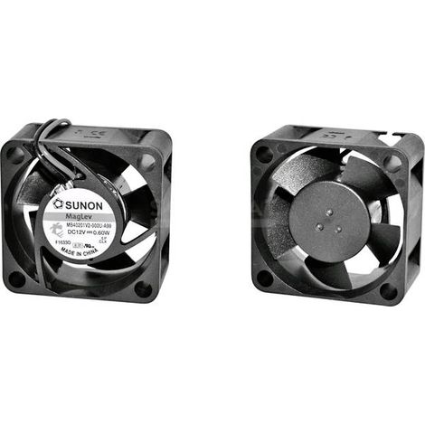 Sunon MF40201V21000UA99 Ventola assiale 12 V/DC 13.07 m³/h (L x L x A) 40 x 40 x 20 mm