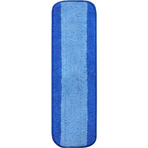 Lingettes pour balai compatibles Bona (lot de 3) – Têtes de rechange en microfibre pour balai plat  fixation Velcro  lavables  adaptées au nettoyage humide et à sec (1/4)