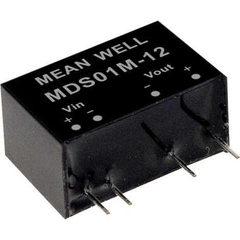 Mean Well MDS01N-15 DC/DC-Wandlermodul 67 mA 1 W Anzahl Ausgänge: 1 x Inhalt 1 St.