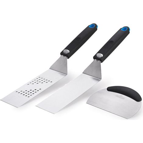 Set 3 ustensiles - Plancha, spatules et coupe-légumes - Napoleon (1/4)