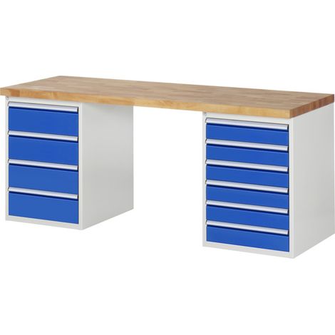 Etabli Rau modèle 7820, L 3000 x P 900 x H 840mm