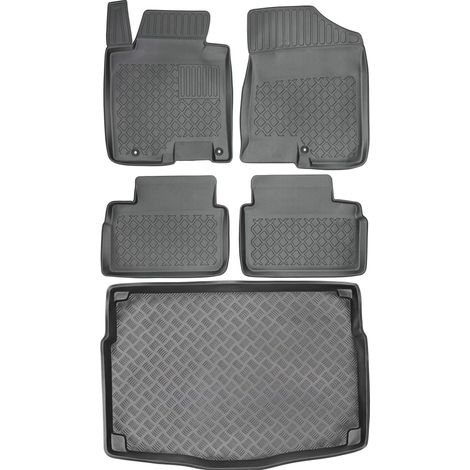 Set di tappetini per auto e tappetino per bagagliaio per Kia Ceed II Hatchback dal 2012 al 2017 (1/5)