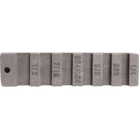 Démailleuse de poche acier outil réparation tronçonneuse kit pour chaînes 1/4in 3/8in 325in 354in 404in 7/16in 1/2in (1/5)