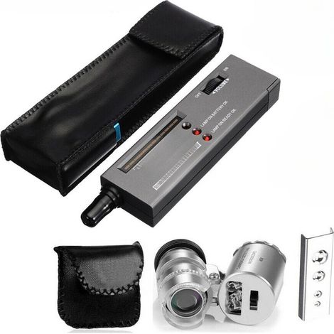 Testeur de Diamants, Conducteur Thermique et Loupe D'identification, Dureté, Indicateur Led. Outils Précision (1/5)