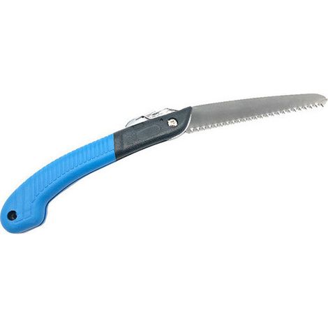 Diamwood Scie à Elaguer Pliante Pro avec Lame Japonaise 170 mm - 400 mm - Épaisseur 1,3 mm - Denture 3,6 mm - Manche Bi-Matière Ergonomique Blanc et Noir (1/5)