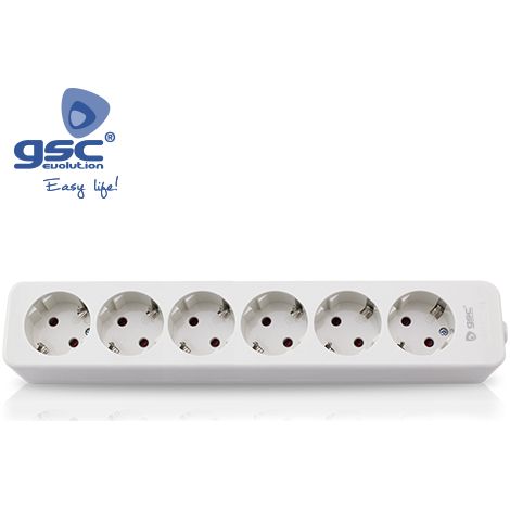 Mega 6-Stecker mit mehreren Basen ohne Kabel GSC 000800229