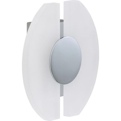 LED Wandleuchte, 1xCOB, 5W chrom, 400lm, 3000K