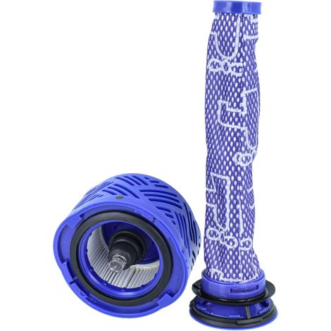 vhbw 2-tlg. Filter-Set kompatibel mit Dyson V8 Absolute Staubsauger - 1x Luftfilter, 1x Vorfilter (1/5)