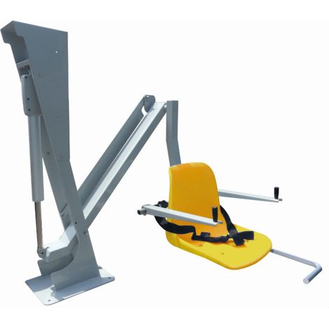 Ascenseur aquatique Hexagone UNIROCK élévateur piscine électrique PMR