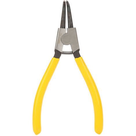 Gebogene Sicherungsringzange aus Edelstahl mit 17,8 cm (7 Zoll) langem Griff – Mechanisches Sicherungswerkzeug TU-175SB (1/5)