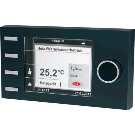 Wolf Modulo di comando BM-2 incl. sensore esterno per sistema di regolazione WRS, nero 2745304