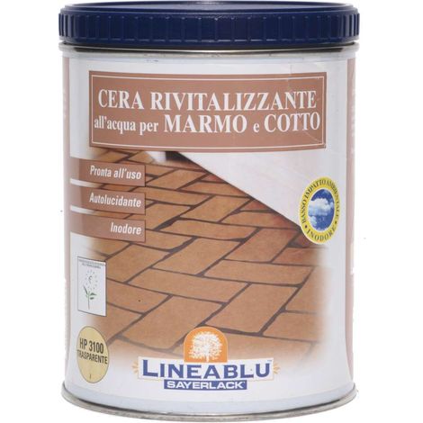Cera Rivitalizzante per Marmo e Cotto Incolore 750 ml (1/2)