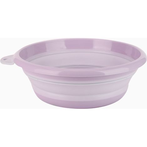 Bassine Pliable - En PP Et TPE - Pour Cuisine Camping Voyage - 1 Pièce Violet (1/5)