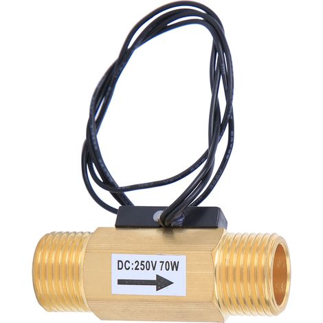 Capteur de débit d'eau avec interface 1/2 pouce, accessoire industriel électromagnétique pour débitmètre