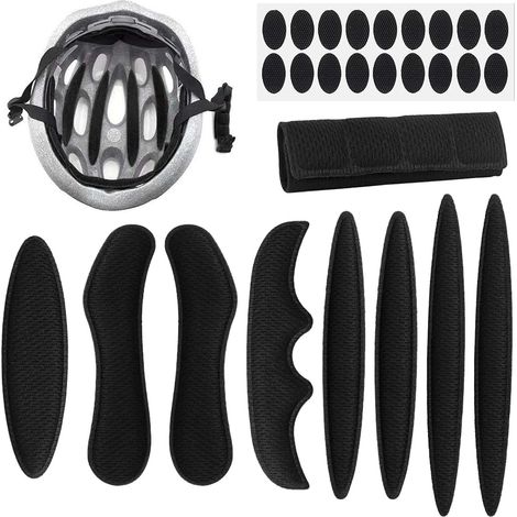 Relleno universal de repuesto para cascos de bicicleta - Relleno interior de repuesto para cascos de bicicleta infantiles - Compatible con Uvex, Giro, Alpina, Abus, Woom y más (1/5)