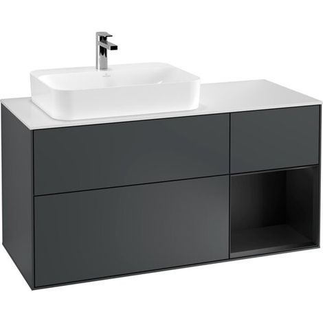 Villeroy & Boch F401PDHG Meuble sous-lavabo Finion F40 (1/2)