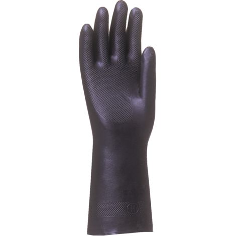 Guante de neopreno negro SINGER - Talla 9 - Riesgos químicos - NEO27009