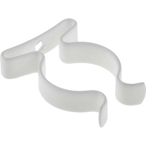 Clip pour tuyau en acier ressort, pour diamètre de tube de 25.4mm ( Prix pour Paquet de 10 )