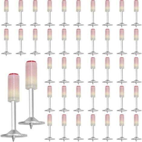 200 Pièces Cloueur Beton Clou Beton, Clous pour Mini-7,3 mm Cloueuse, Pistolet a Clou L'outil Parfait pour Fixation Murale en Béton de Dispositif Fixation de Conduit Câble (1/5)