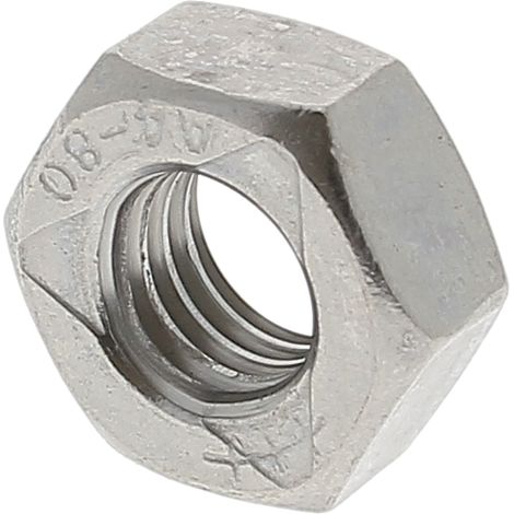 Écrou Frein Tout Métal M10 Inox A4 DIN 980