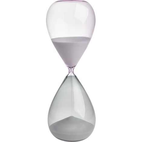 TFA Dostmann Sanduhr Grau, Rosa analog