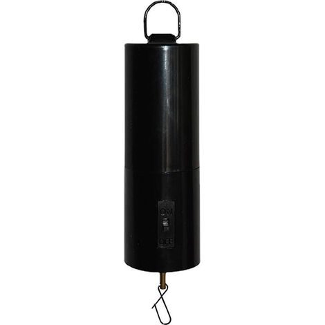 girouette à piles, moteur rotatif noir pour suspendre le vent (1/4)