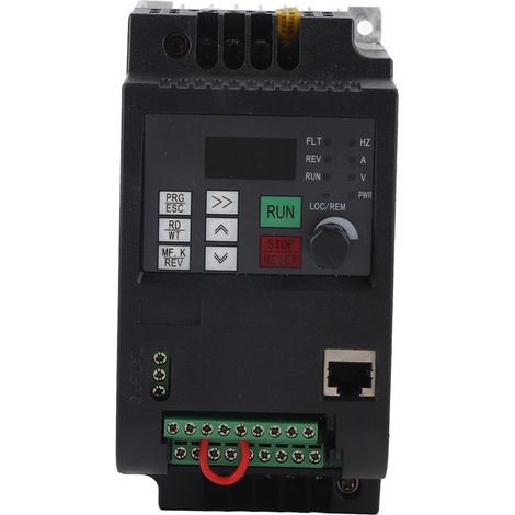 Onduleur solaire MPPT 1.5KW DC200-400V AC0-220V triphasé pour pompe et moteur, démarrage automatique, boîtier ABS ignifuge (1/4)